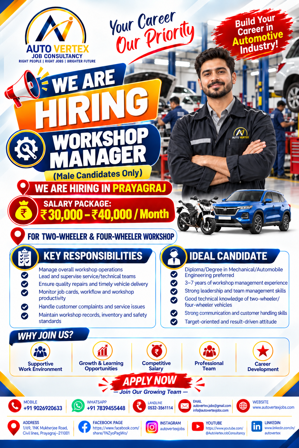 Automotive workshop opportunity