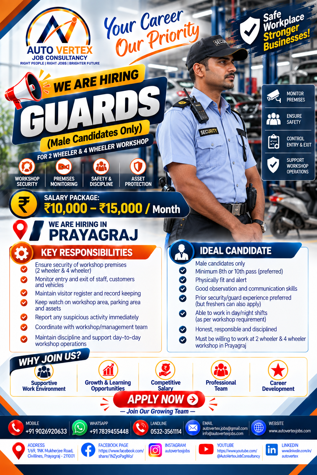 Automotive workshop career