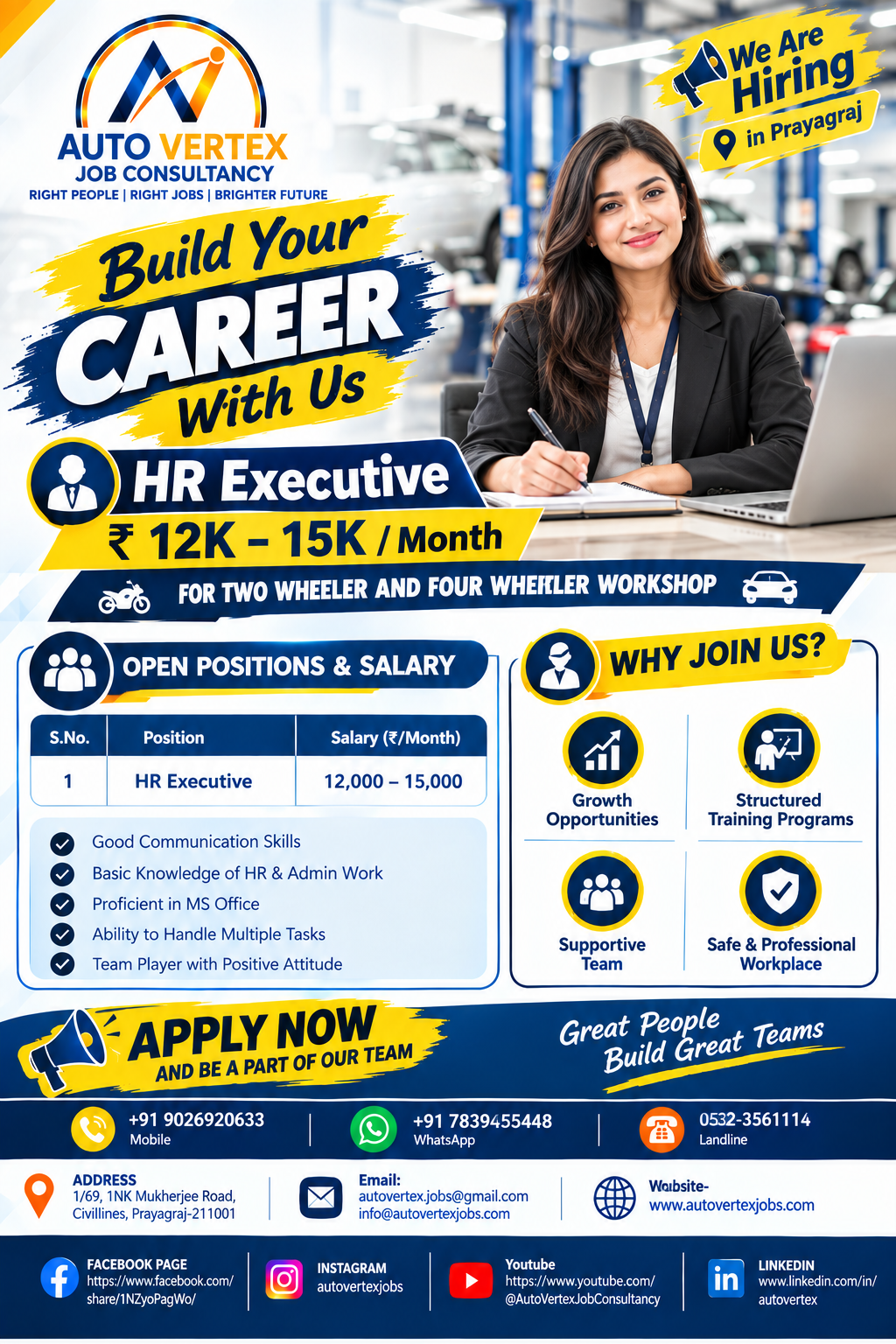 Automotive workshop career