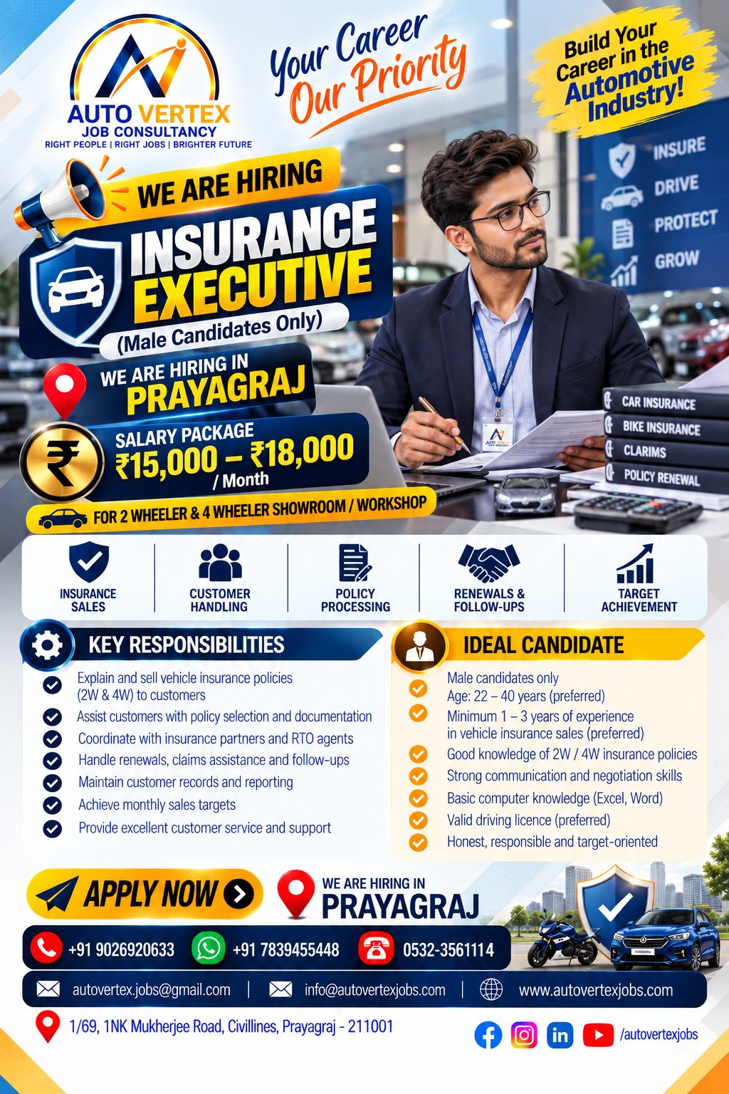 Service advisor opportunity