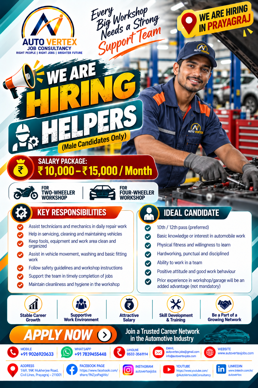 Service advisor opportunity