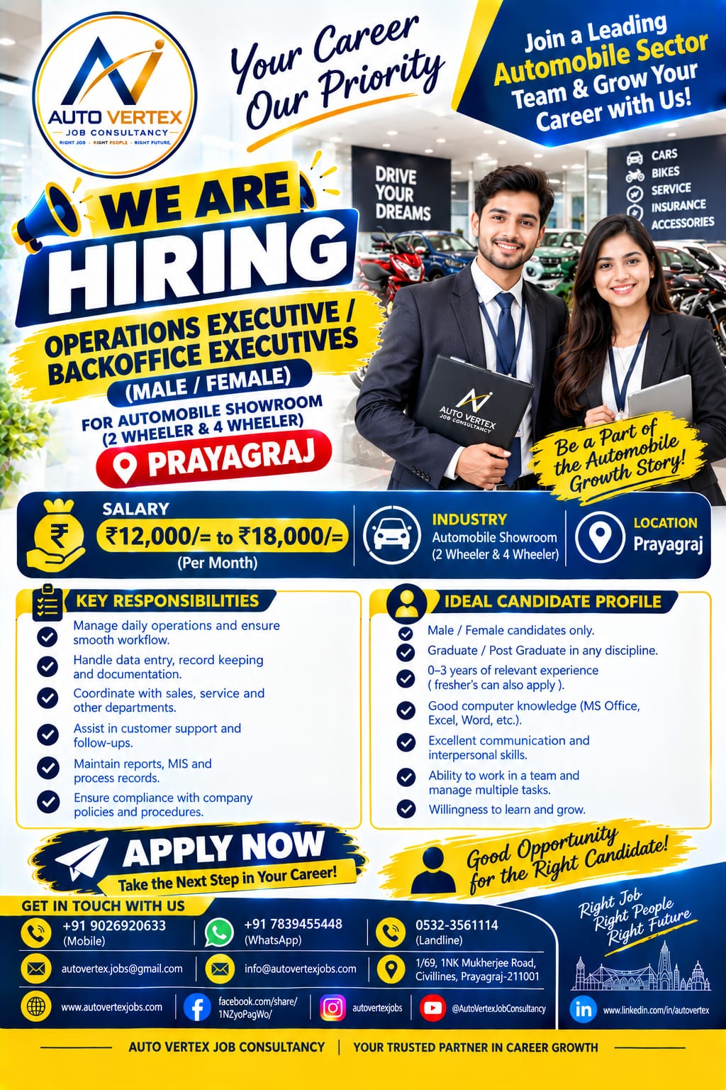 Two-wheeler dealership opportunity