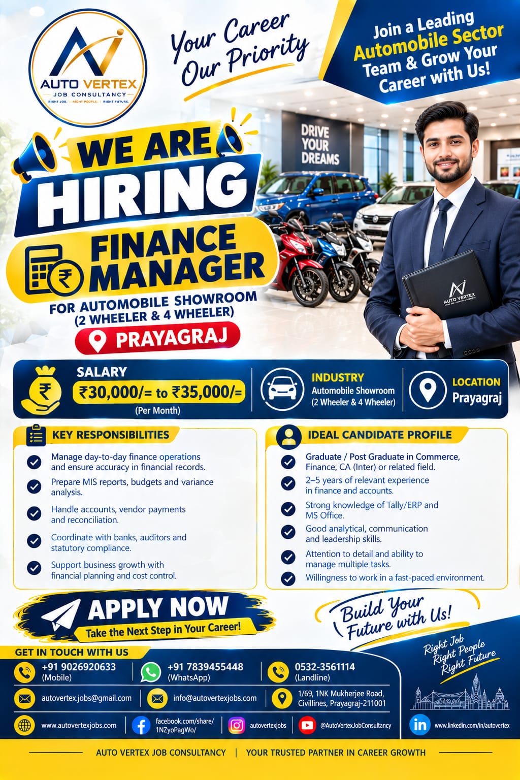Automotive sales career